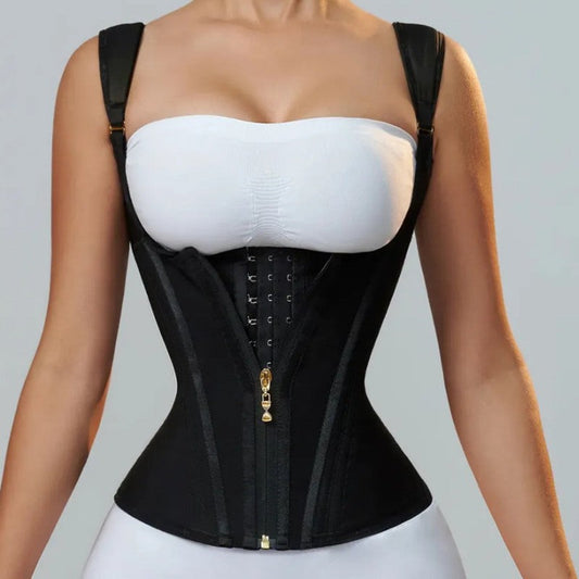 Women's Waist Cincher Tank Top – Firm Tummy Control & U-Shape Push-Up – Postpartum & Daily Sculpt 🌸