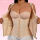 BBEUU Women's Firm Shaping Waist Cincher Vest – Instantly Creates Hourglass Silhouette, Adjustable Padded Straps for Extra Support, Breathable & Comfortable, Double-Layer Bust with No Padding, All-Day Sport Shapewear