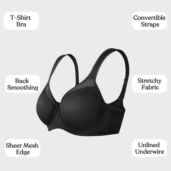 🔥Last Day Sale 50% OFF⏰👙Women's Elegant Sheer Full Coverage Plus Size Bra