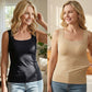 💐 Women’s U-Neck Tank Tops with Built-In Bra