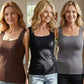 💐 Women’s U-Neck Tank Tops with Built-In Bra