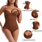 🏆Shapewear Bodysuit with Bra | Ruched Slimming Adjustable Waist✨