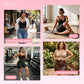 BBEUU Zipper Front Tummy Control Shapewear Bodysuit | Butt Lifting, Breathable Mesh, Adjustable Straps for All-Day Comfort
