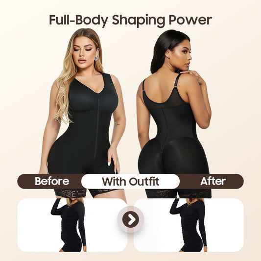 🩱 HOT SALE 50% OFF !⚡Women's Tummy Control Butt Lifting Bodysuit – Strong Tummy Control, Butt Lifting Shaping✨