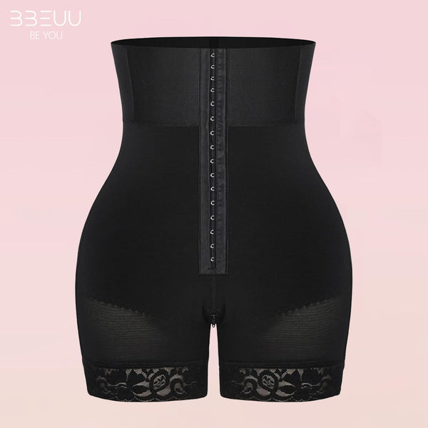 BBEUU S-3XL Women's BBL High Waist Girdle Shorts - Tummy Control Fajas for Flat Belly & Butt Lift - Must-Have Compression Shapewear - Comfortable, Elegant & Chic Style Womenswear body shapewear