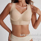 Your Everyday Essential — V-Neck Wirefree Bra with Wide Straps for All-Day Comfort & Support