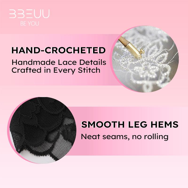 BBEUU 5 PCS Ladies Silk Lace Handmade Panties