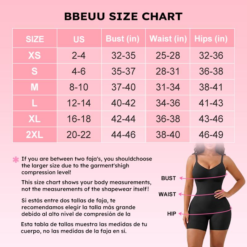BBEUU Back-Opening Design Shapewear