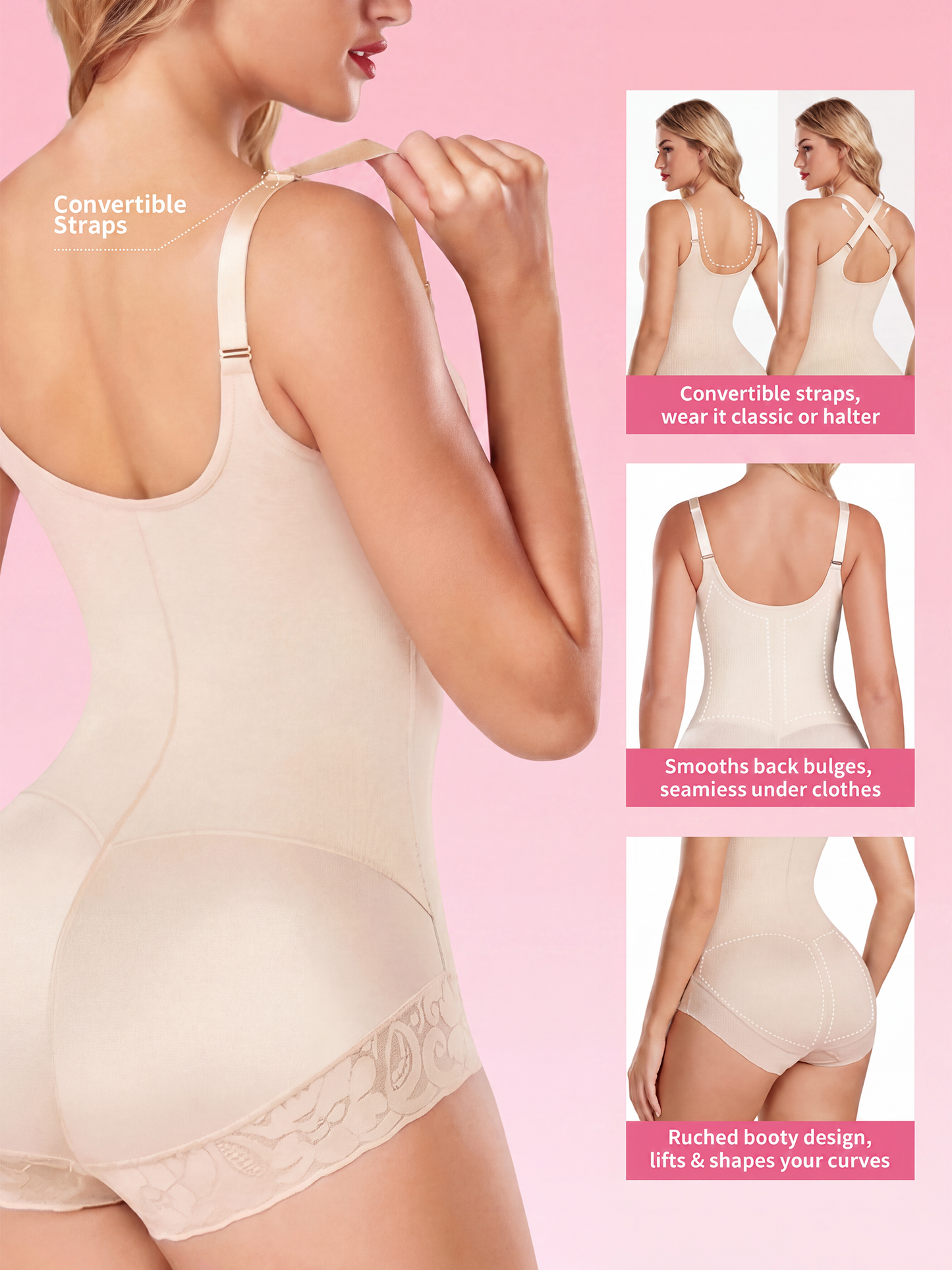 BBEUU Women's Colombian Shapewear
