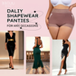 BBEUU 3PC High Waist Shapewear Panty with Anti-Slip Silicone Band - Stretchy Breathable & Seamless Tummy Control Butt Lifting for Everyday Confidence Women's Basic Minimalist Multi Colors 3Pcs Leg
