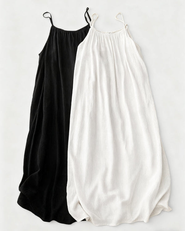 🏖️💕Women's Solid Color Backless Cami Dress🌟🌊