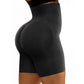 Seamless high-waisted shaping shorts: tummy control, butt lifting, and leg slimming.