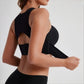 Your Everyday Essential — V-Neck Wirefree Bra with Wide Straps for All-Day Comfort & Support