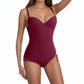 🏆Shapewear Bodysuit with Bra | Ruched Slimming Adjustable Waist✨