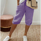 Women's Casual Cotton Linen Capris