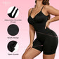 BBEUU Zipper Front Tummy Control Shapewear Bodysuit | Butt Lifting, Breathable Mesh, Adjustable Straps for All-Day Comfort