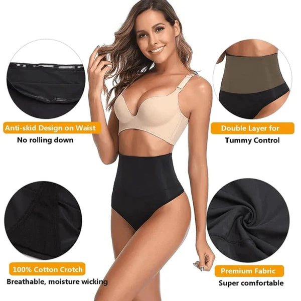 High Waist Tummy Control Shapewear Panties -🥰Achieving Painless Body Shaping!!!