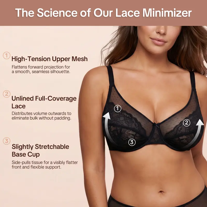 💞50K+ SOLD!👙💖  Full Cup Support Bra – Ultimate anti-sagging lift & comfort. Redefine your silhouette with confidence all day long. 🌟