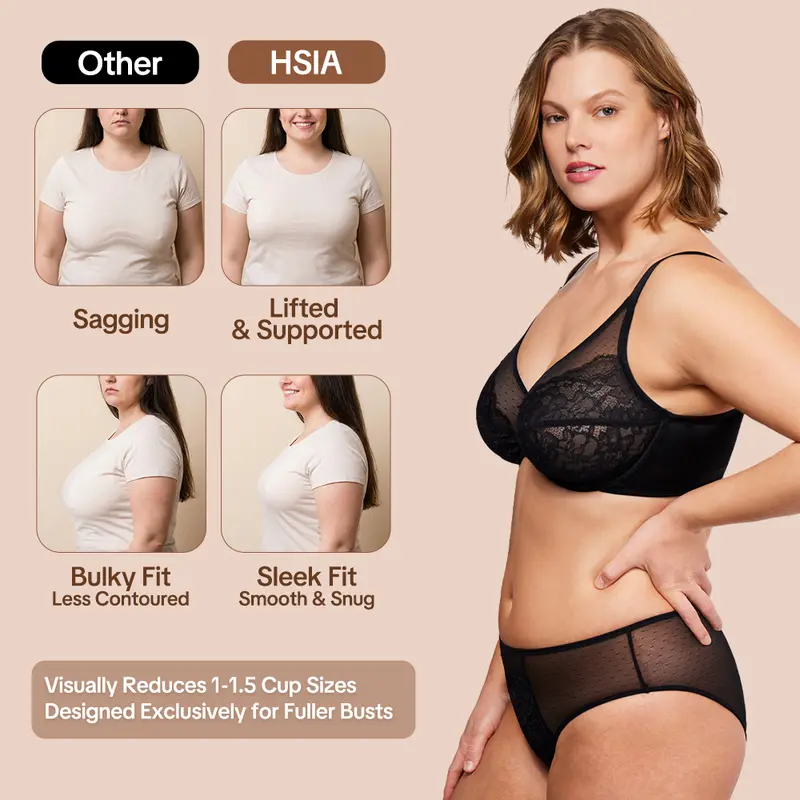 💞50K+ SOLD!👙💖  Full Cup Support Bra – Ultimate anti-sagging lift & comfort. Redefine your silhouette with confidence all day long. 🌟