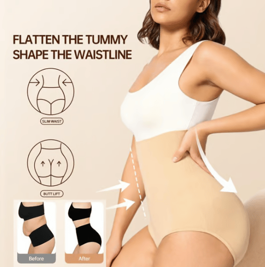 High Waist Tummy Control Shapewear Panties -🥰Achieving Painless Body Shaping!!!