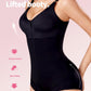 BBEUU Women's Colombian Shapewear Bodysuit – Tummy Control & Butt Lift, Hook-and-Eye Open Crotch Design for Convenience, Lace Trim Splicing, Sexy & Elegant, Postpartum Recovery Shapewear Compression
