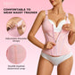 BBEUU Women's Firm Shaping Waist Cincher Vest – Instantly Creates Hourglass Silhouette, Adjustable Padded Straps for Extra Support, Breathable & Comfortable, Double-Layer Bust with No Padding, All-Day Sport Shapewear