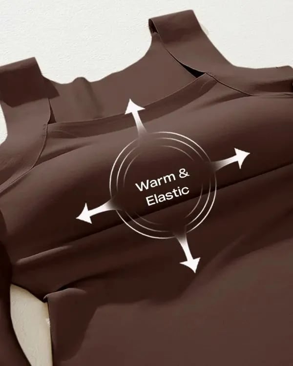 💐 Women's U-Neck Vest with Built-in Bra