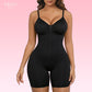 BBEUU Zipper Front Tummy Control Shapewear Bodysuit | Butt Lifting, Breathable Mesh, Adjustable Straps for All-Day Comfort