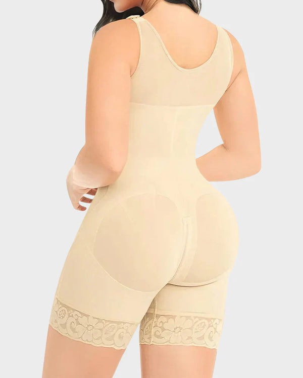 ⏰🔥LIMITED TIME 50% OFF! 👗 High-Compression Body Shaper – Double-Layer Tummy Control & Butt-Lift, Soft Mesh, Wide Straps & 3-Row Hooks for Smooth, Confident Daily Shape ✨💖
