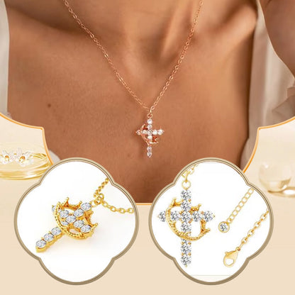 ✨The Forever Cross & Crown Necklace👑