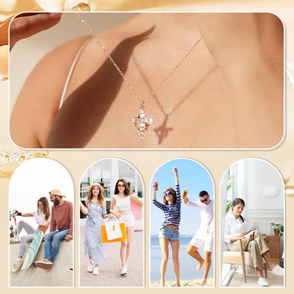 ✨The Forever Cross & Crown Necklace👑