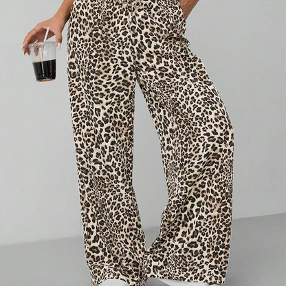🔥Women's straight-leg wide-leg pants unlock the code of wildness and elegance🐆