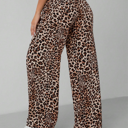🔥Women's straight-leg wide-leg pants unlock the code of wildness and elegance🐆