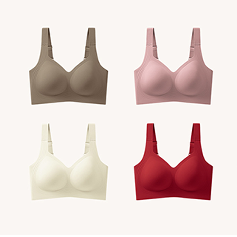 Comfortable Wireless Full Coverage Jelly Smoothing Bra