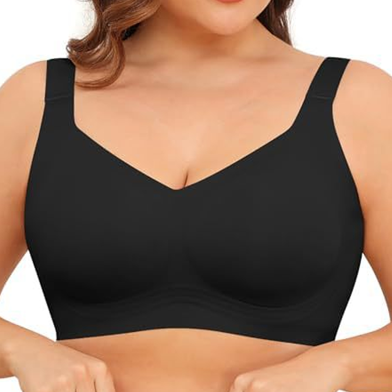 Comfortable Wireless Full Coverage Jelly Smoothing Bra