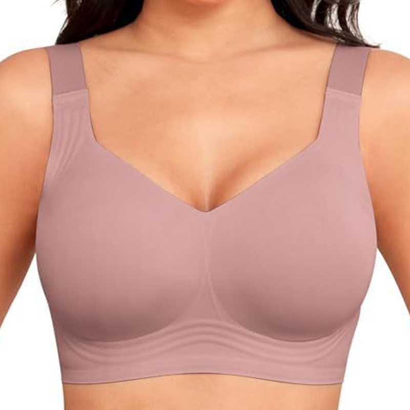 Comfortable Wireless Full Coverage Jelly Smoothing Bra