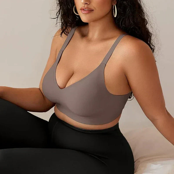⏳LAST DAY SALE 50%!!⚡50K+ SOLD!💖COMFORTABLE WIRELESS FULL COVERAGE JELLY SMOOTHING BRA