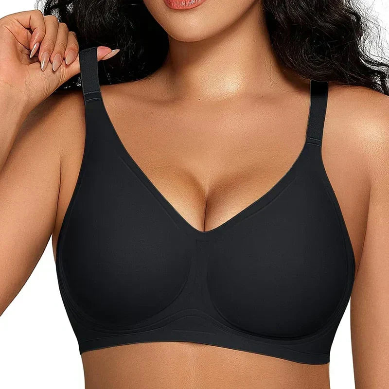 ⏳LAST DAY SALE 50%!!⚡50K+ SOLD!💖COMFORTABLE WIRELESS FULL COVERAGE JELLY SMOOTHING BRA