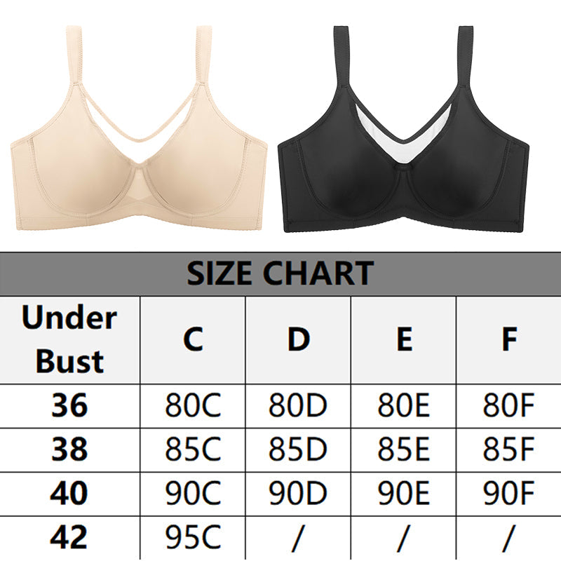 🔥Last Day Sale 50% OFF⏰👙Women's Elegant Sheer Full Coverage Plus Size Bra