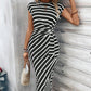 🌸Women's Knot Bodycon Dress – Leopard print, tummy-flattering knot. Comfy & chic for parties or date nights. Feel gorgeous. ✨🌹