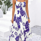 🌼Floral Spaghetti Strap Dress – Smocked Back, A-Line & Lightweight