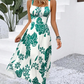 🌼Floral Spaghetti Strap Dress – Smocked Back, A-Line & Lightweight