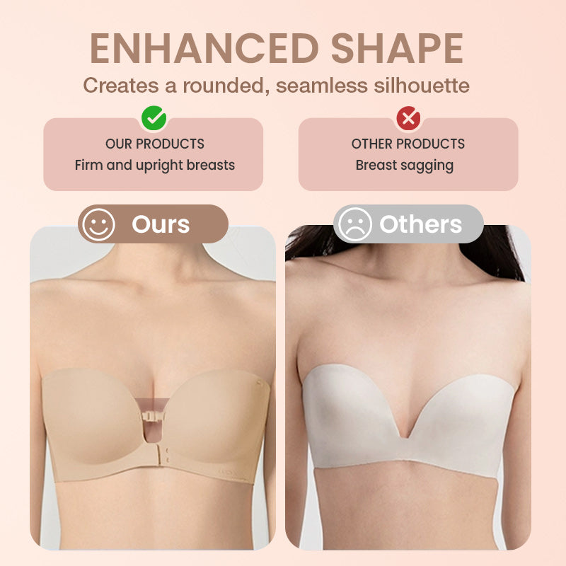 ☀️HOT SALE 50% OFF💜Seamless Front Closure Bra With Adjustable Straps👙