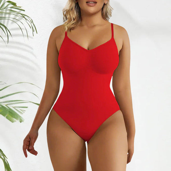 ⏳Time-Limited 50% OFF！💕 Seamless Thong Bodysuit Jumpsuit ✨ Sculpting Fit, Adjustable Comfort & Invisible Under Any Outfit