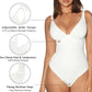 Solid Color Breathable Tummy Control Bodysuit