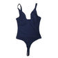 Solid Color Breathable Tummy Control Bodysuit