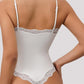 Slimming Lace Spaghetti Bodysuit