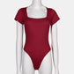Women's Solid Color Tight Jumpsuit
