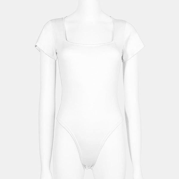 Women's Solid Color Tight Jumpsuit