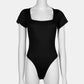 Women's Solid Color Tight Jumpsuit